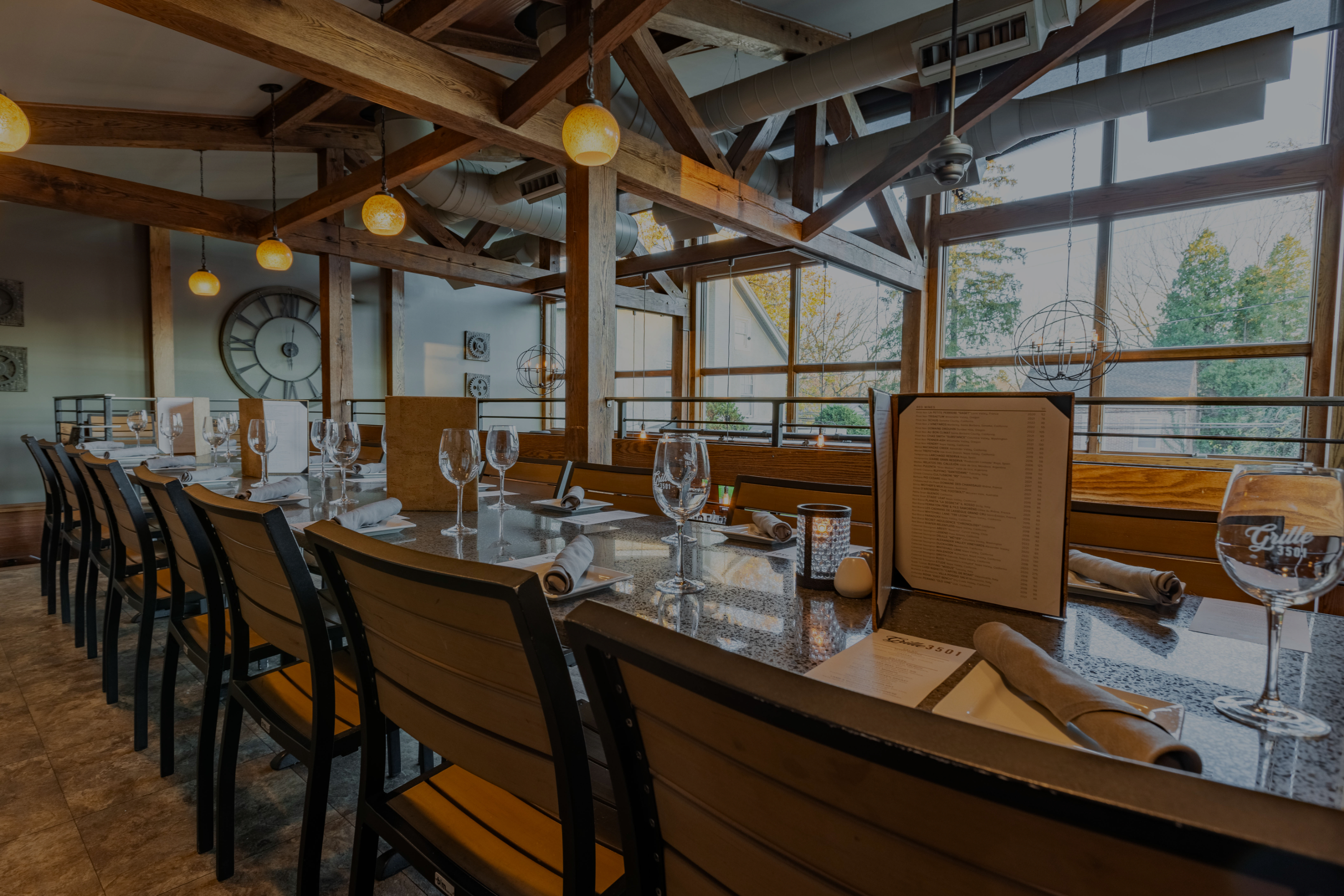 Grille 3501 modern dining room