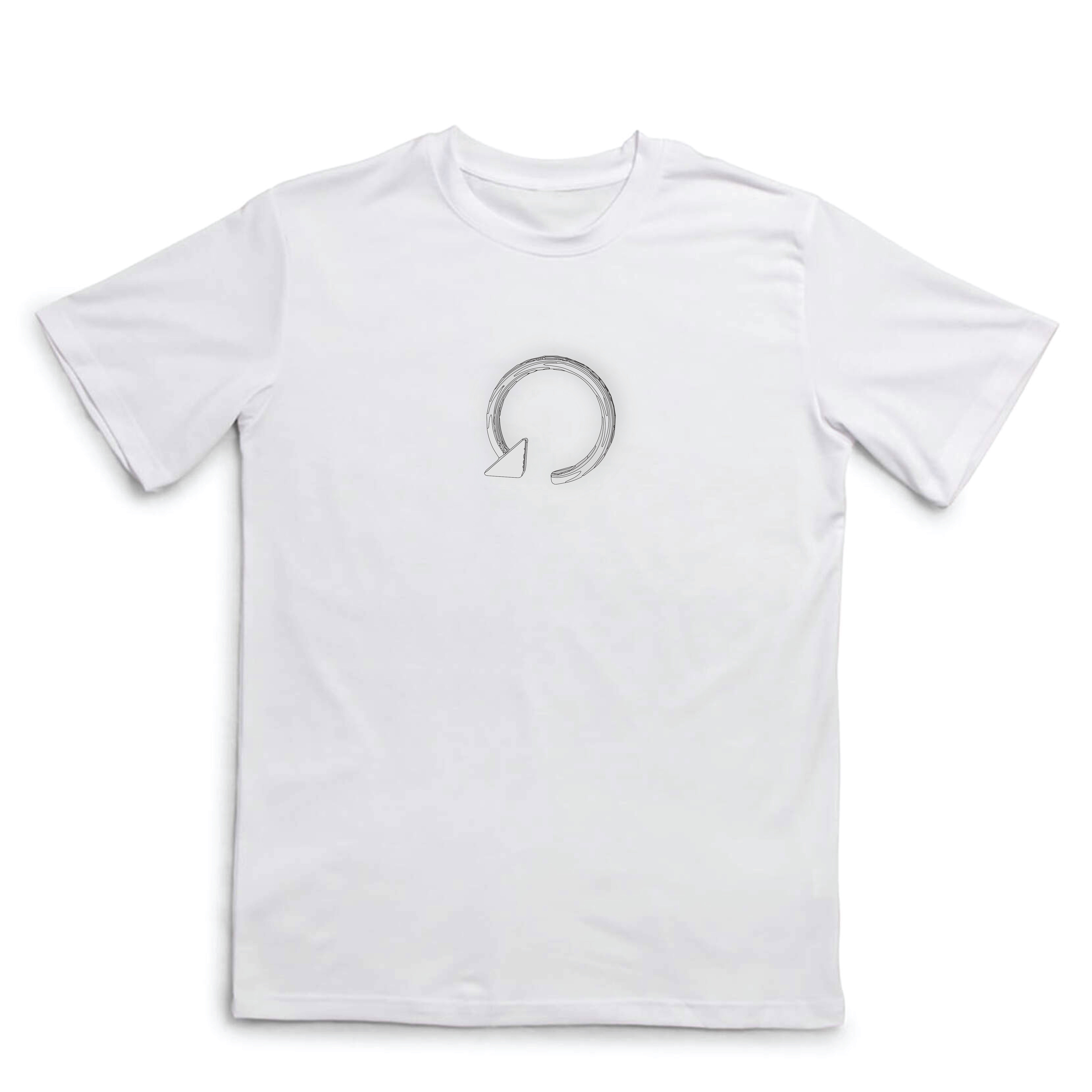 BROS White CLITTR Tee
