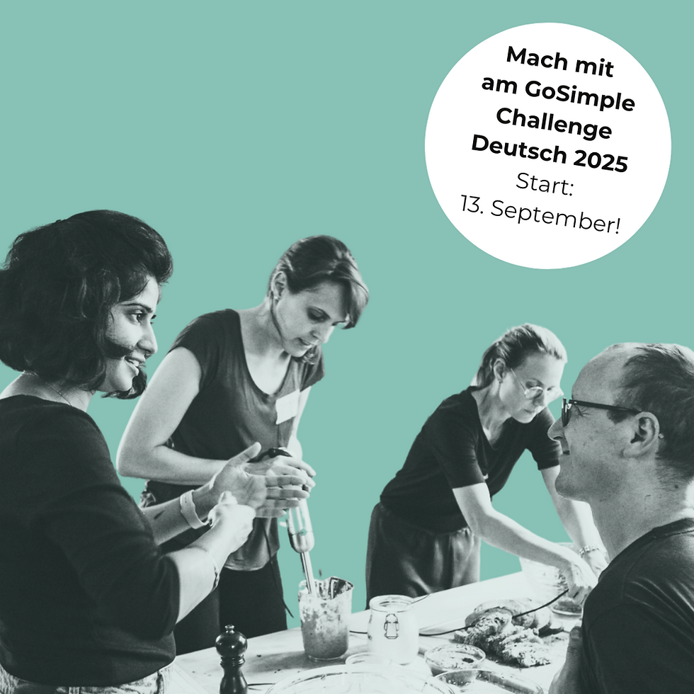 GoSimple Challenge Programm Deutsch 2025