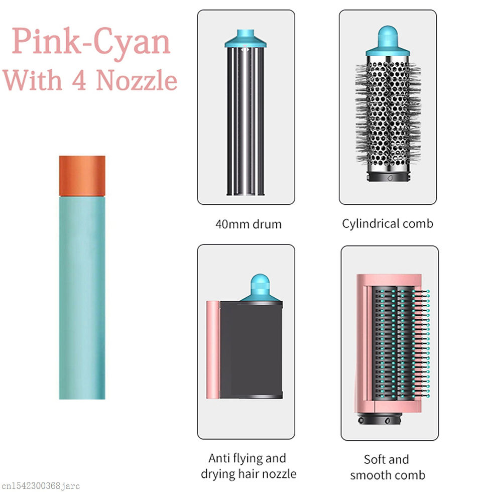 Thumbnail: SenCiciMen X9 Multi Hair Styler Curling Iron Hair Hot Air Brush Curling Barrel H