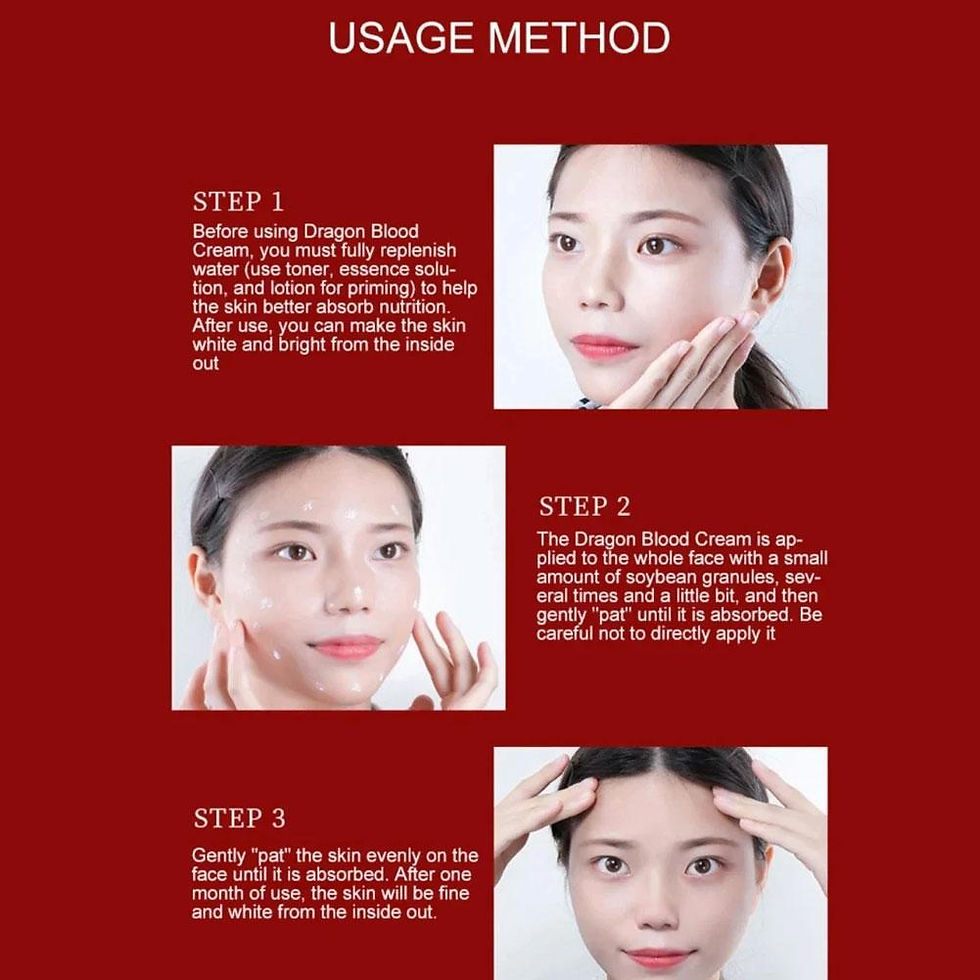 Thumbnail: Retinol Dragon Blood Facial Cream Moisturize Repair Whiten Concealer Fine Lines 