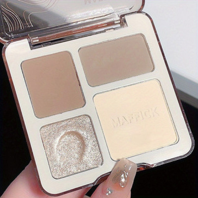 Thumbnail: Natural Stereoscopic Face Powder Palette  Matte Bronzer  Contour Shading  Multif