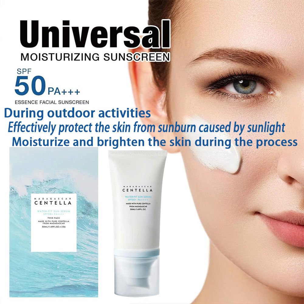 Original 50 Facial Sunscreen Centella Protector Solar Sunblock Skin Whitening Cr