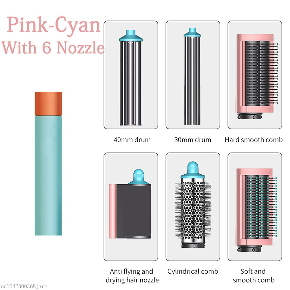 Thumbnail: SenCiciMen X9 Multi Hair Styler Curling Iron Hair Hot Air Brush Curling Barrel H