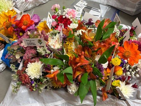 Local Garden Club Donates 240 Floral Arrangements to Area Nursing Homes