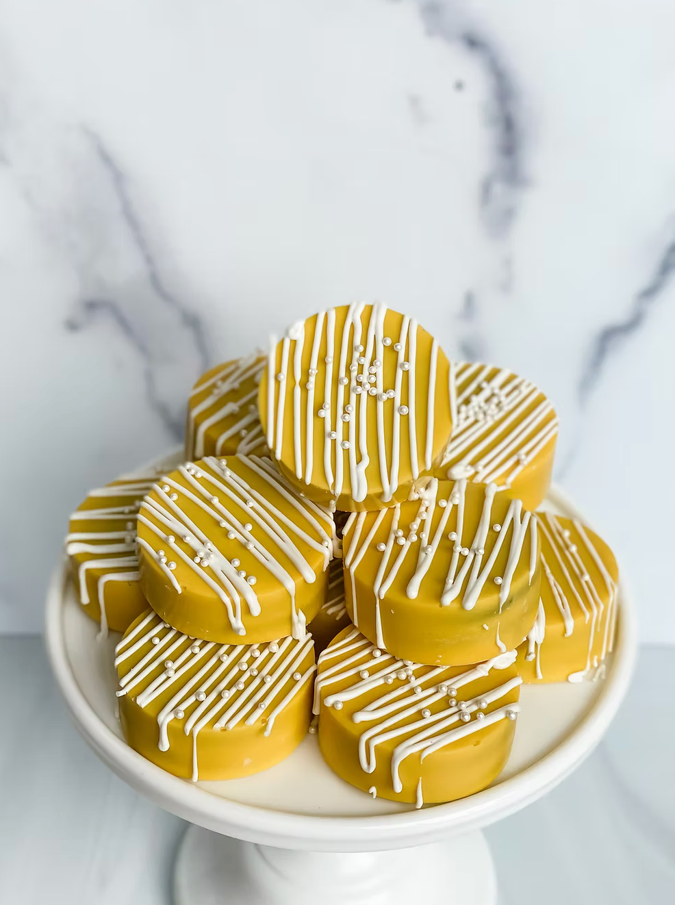 Yellow "Holly-O's"