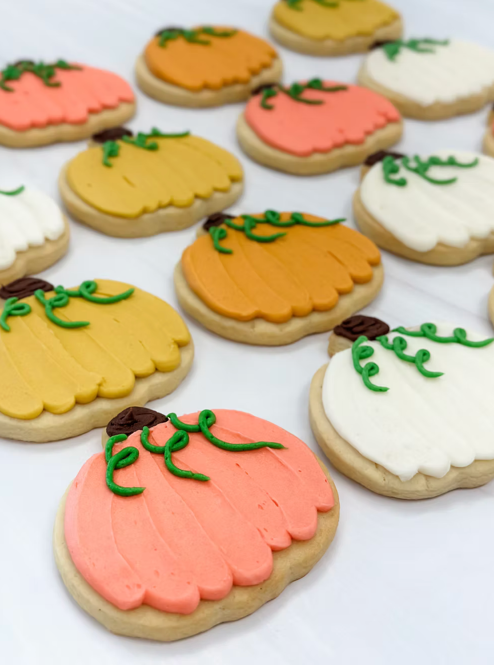 Pumpkin Sugar Cookies