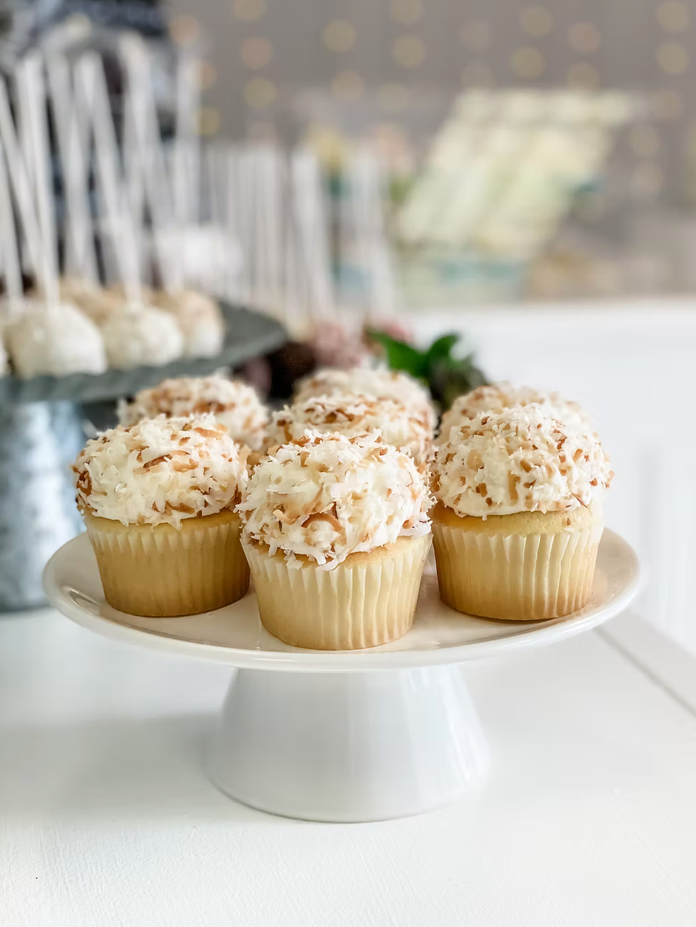 Toasted Coconut Cupcakes