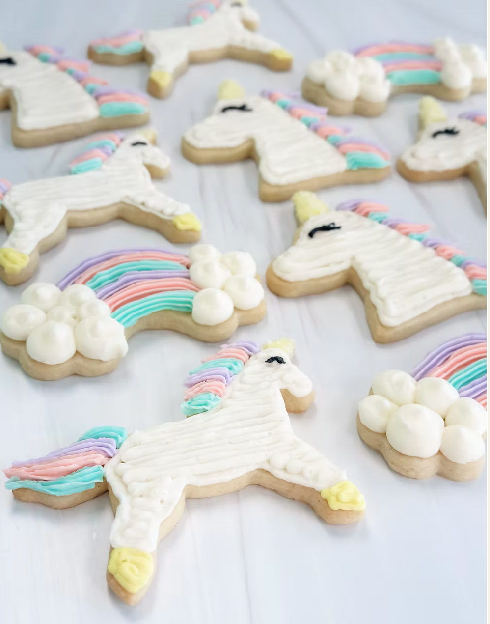 Unicorn Sugar Cookies