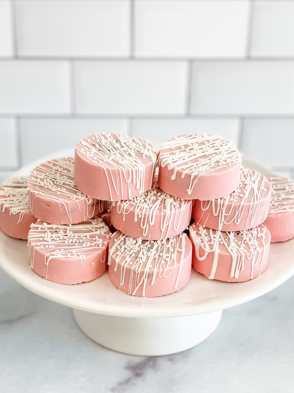 Pastel Pink "Holly-O's"