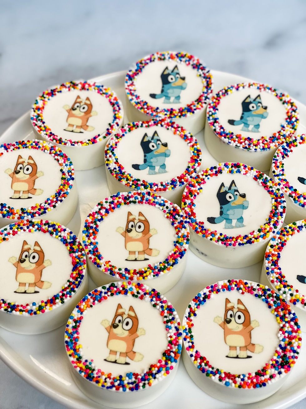 Thumbnail: Customizable Edible Image "Holly-O's"