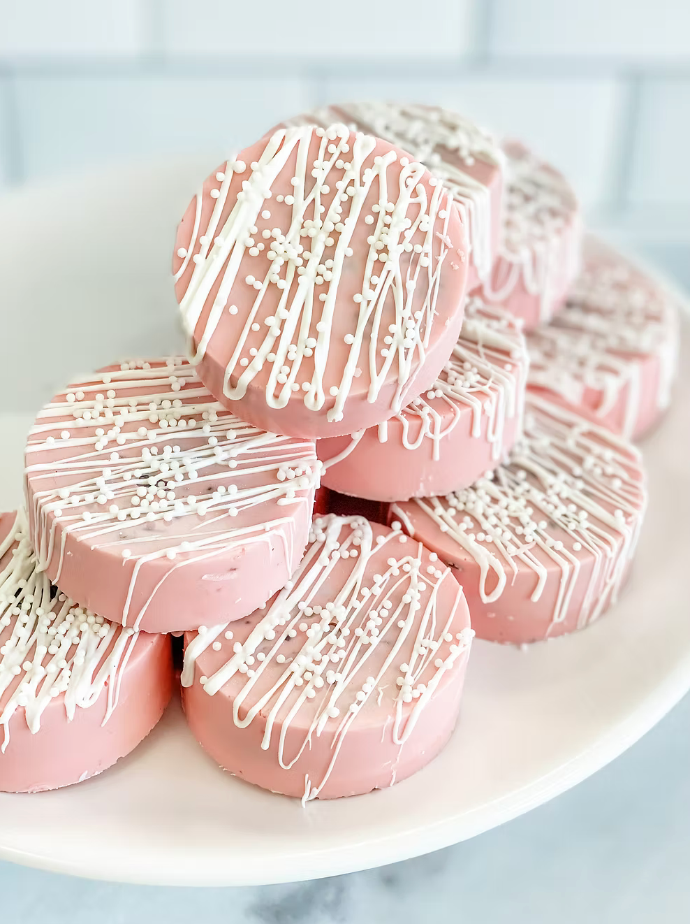 Pastel Pink "Holly-O's"