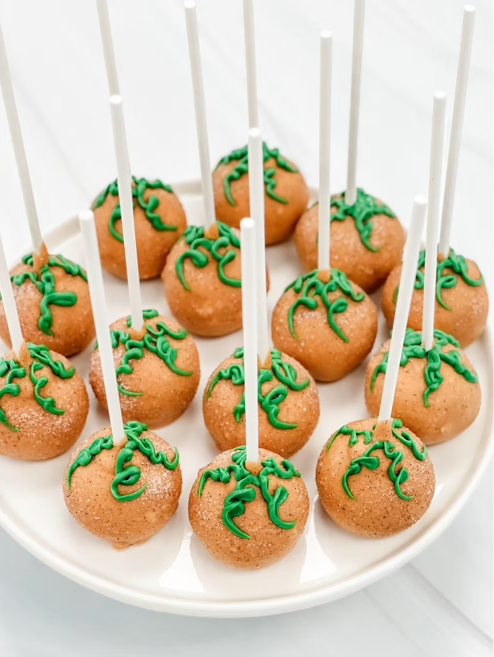 Pumpkin Pie Cake Pops
