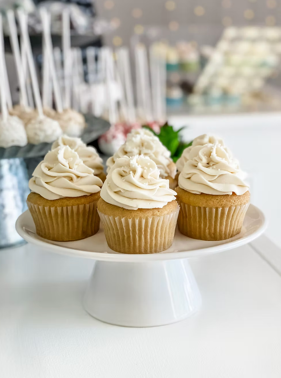 Vegan Vanilla Cupcakes