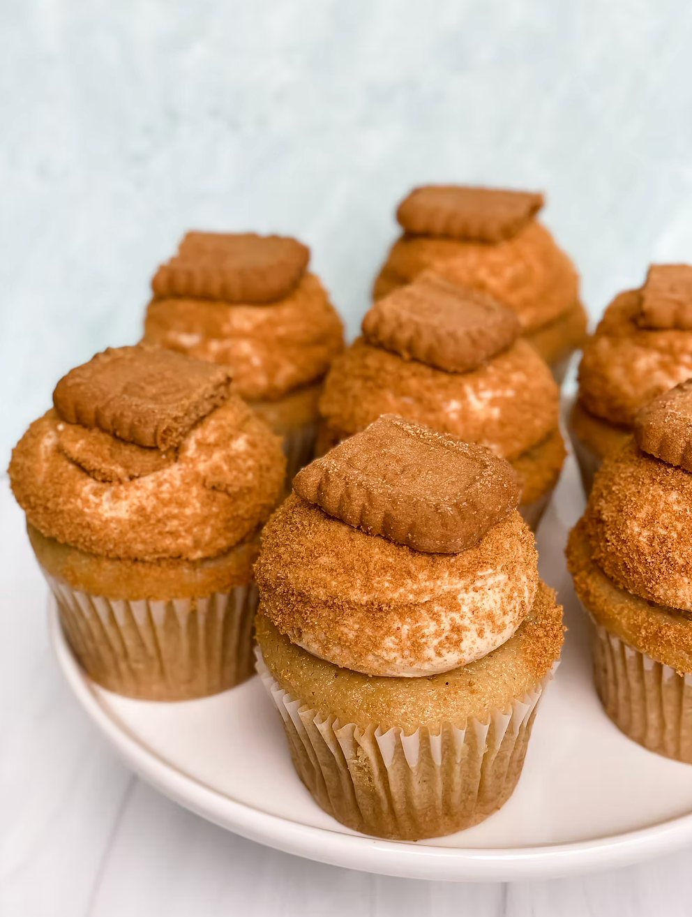 Vegan Cookie "Butter" Cupcakes