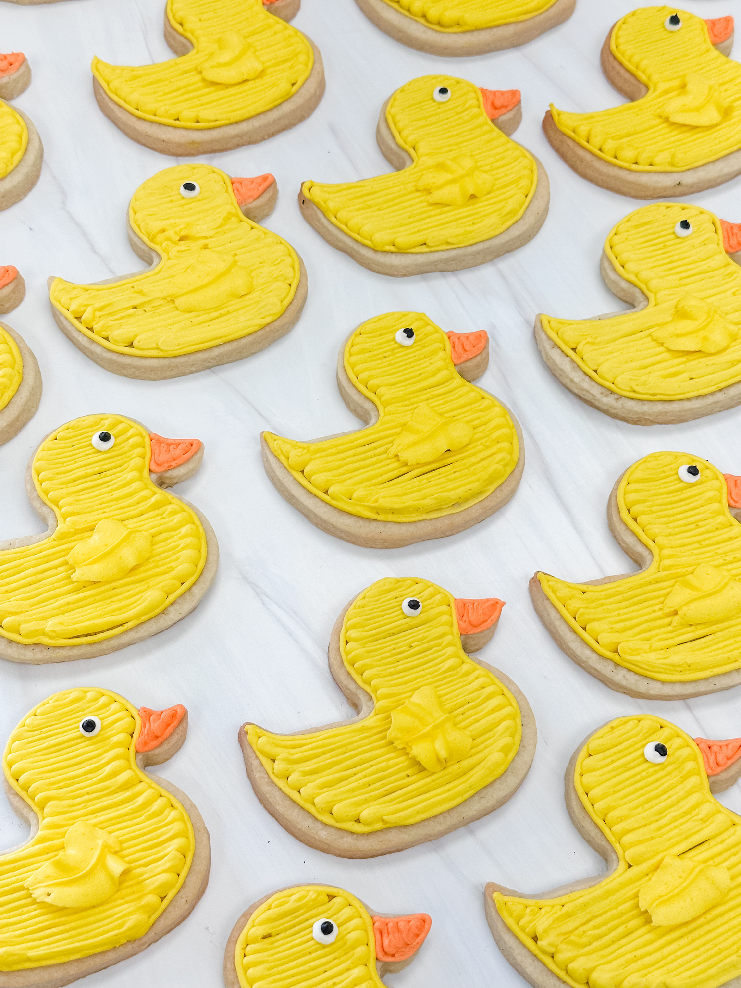 Rubber Duck Sugar Cookies