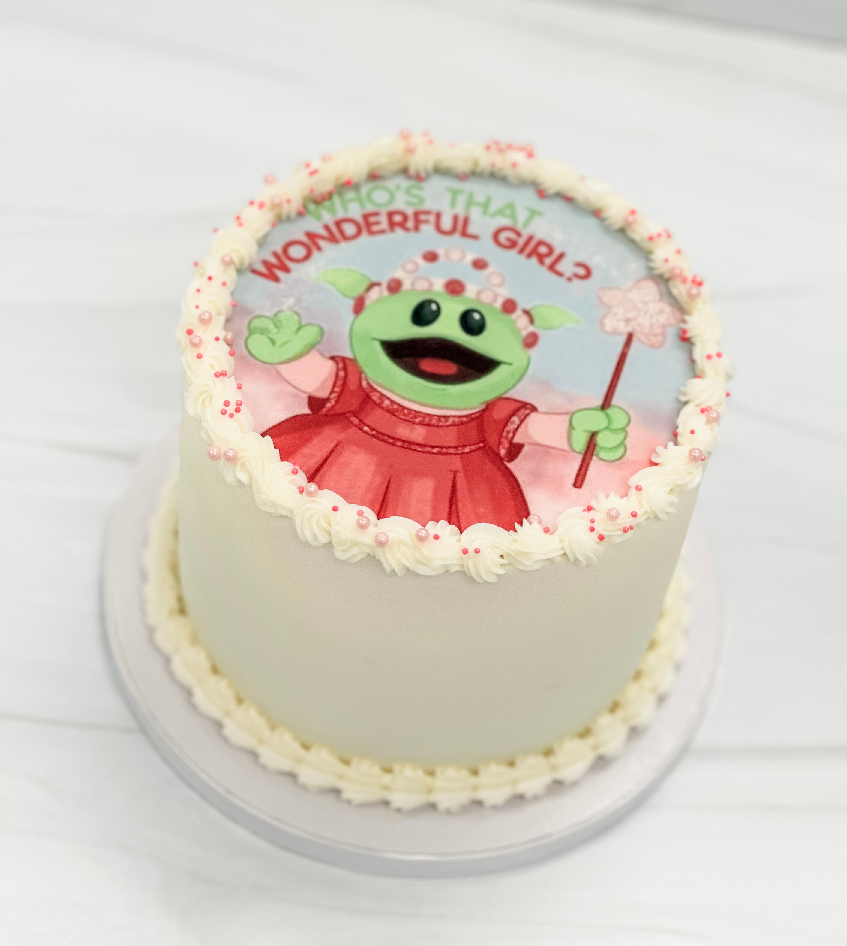 Edible Image Cake