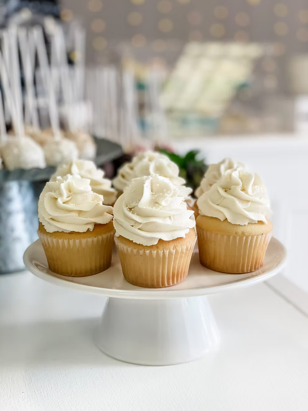 Very Vanilla Cupcakes