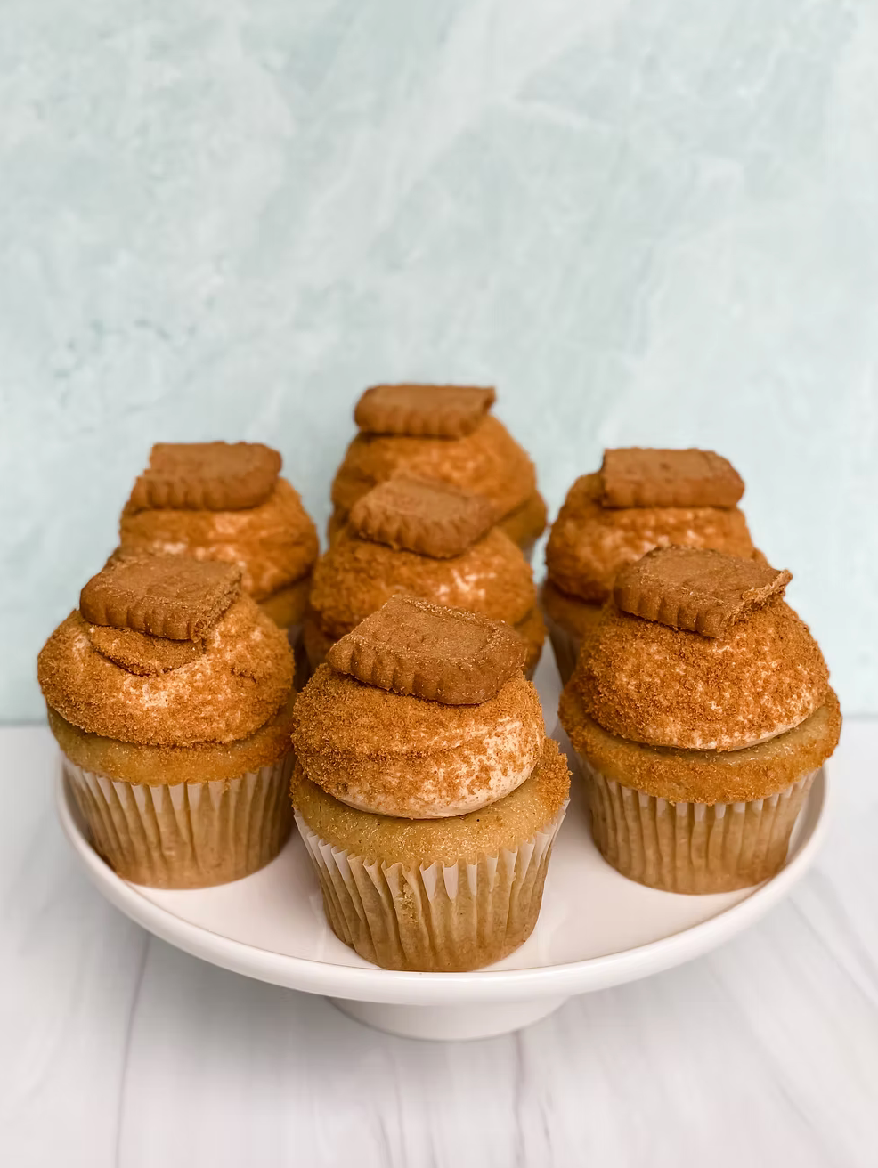 Vegan Cookie "Butter" Cupcakes
