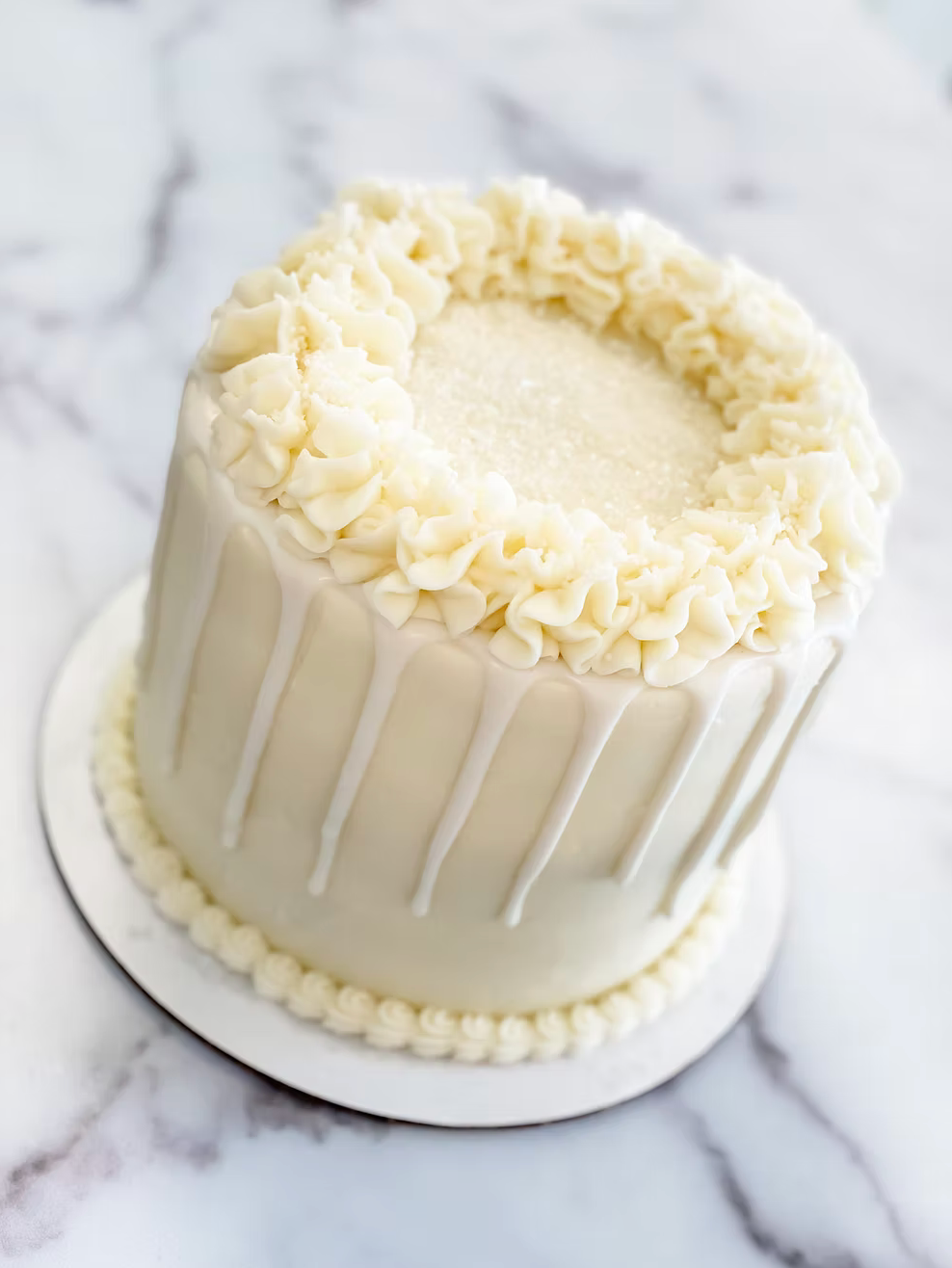 Gluten Friendly Vanilla Ganache Cake