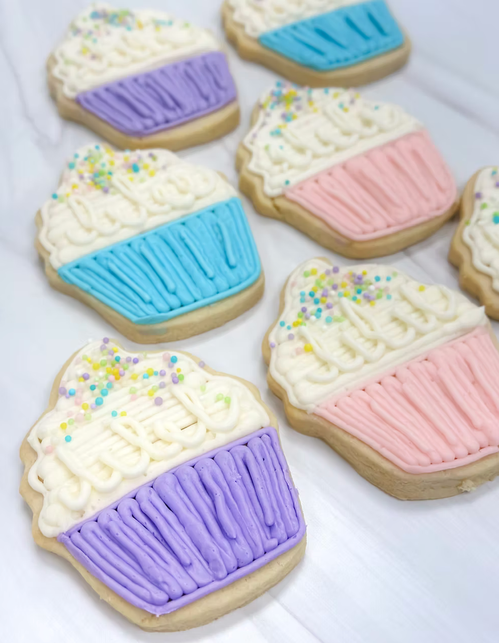 Cupcake Sugar Cookies