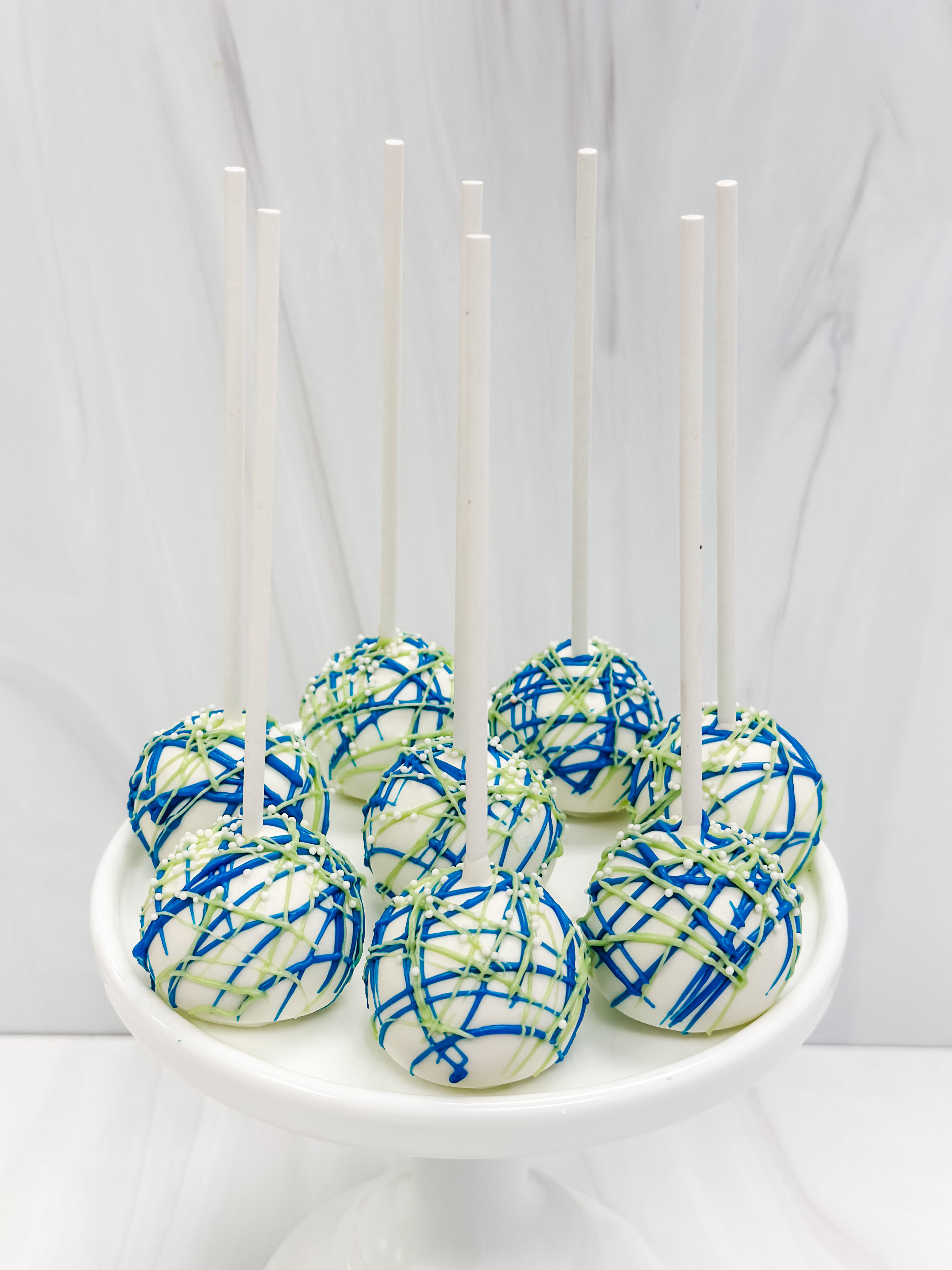 Seahawks Cake Pops