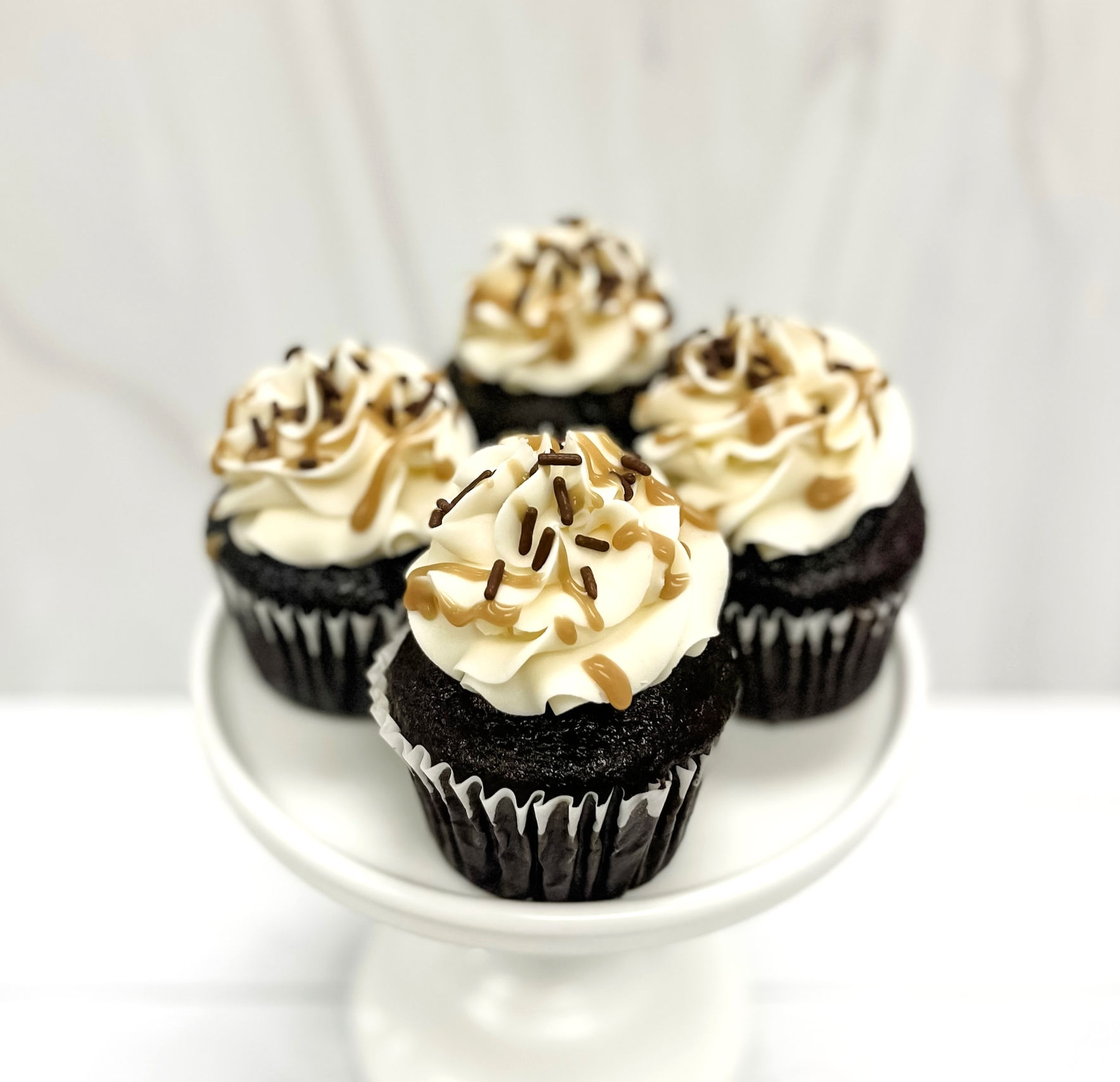 Vegan Salted Caramel Cupcakes