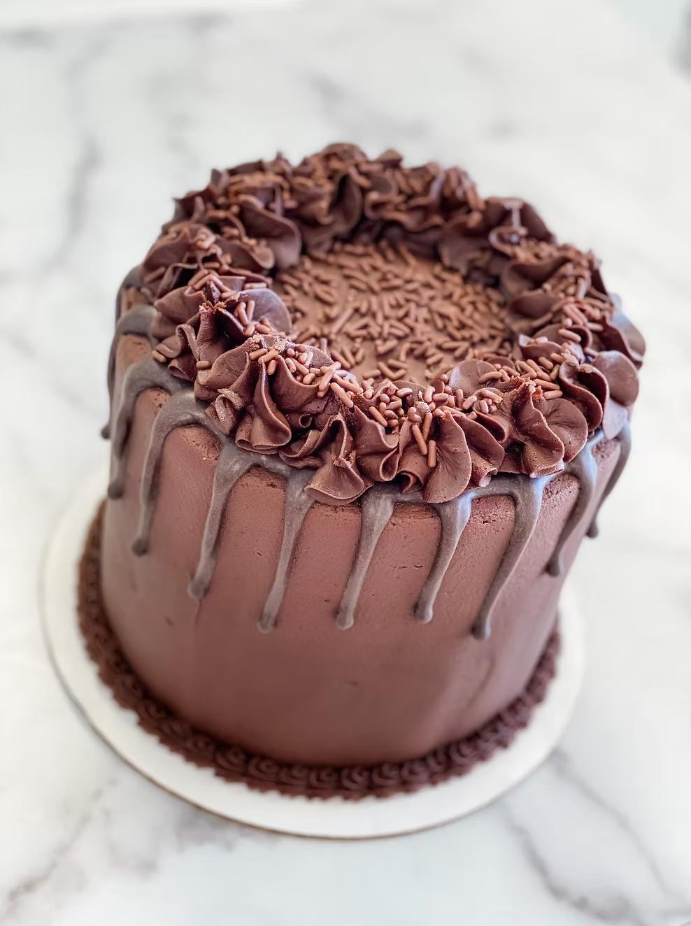 Gluten Friendly Chocolate Ganache Cake