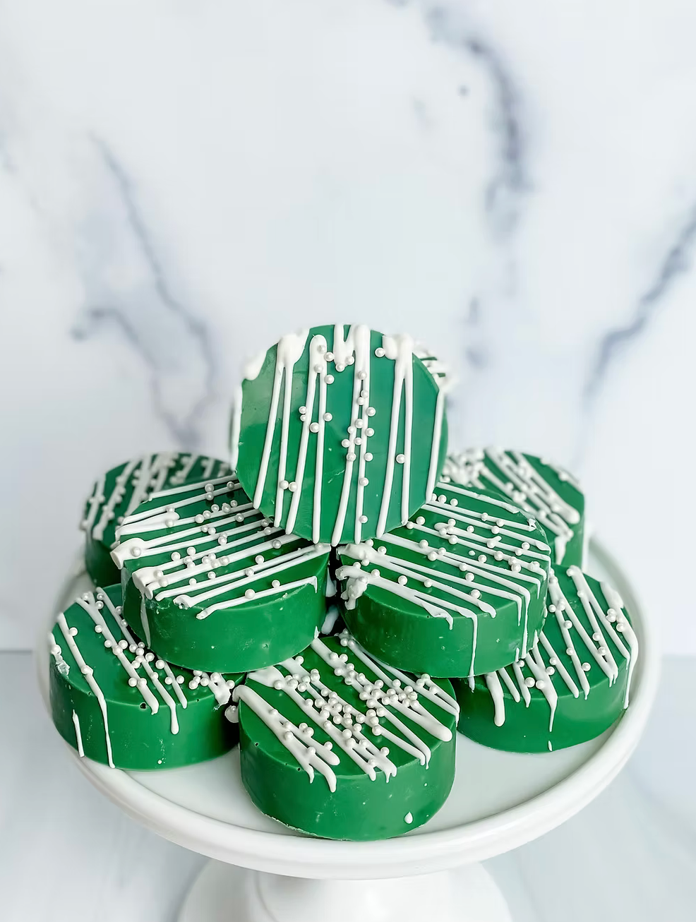 Dark Green "Holly-O's"