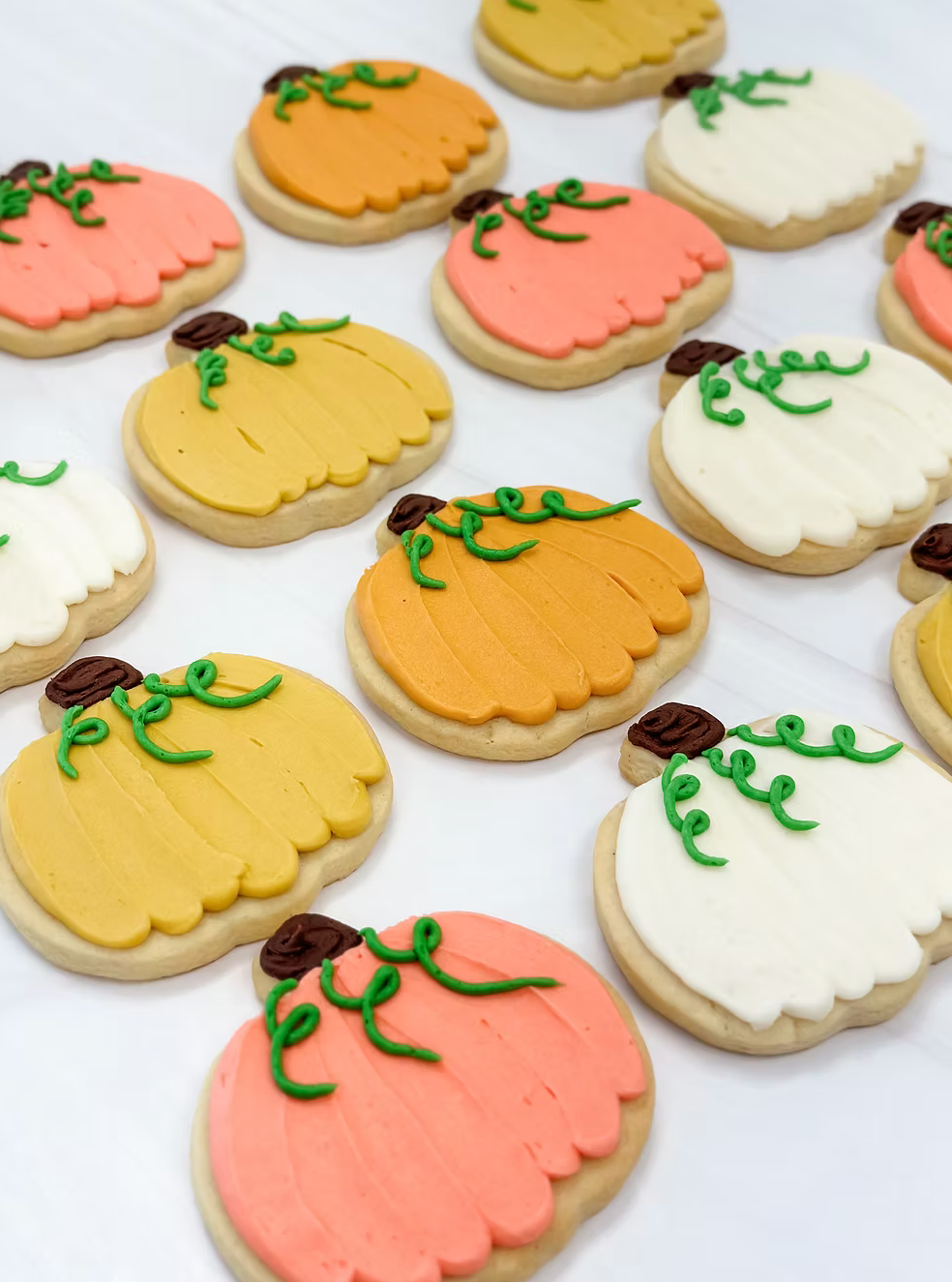Pumpkin Sugar Cookies