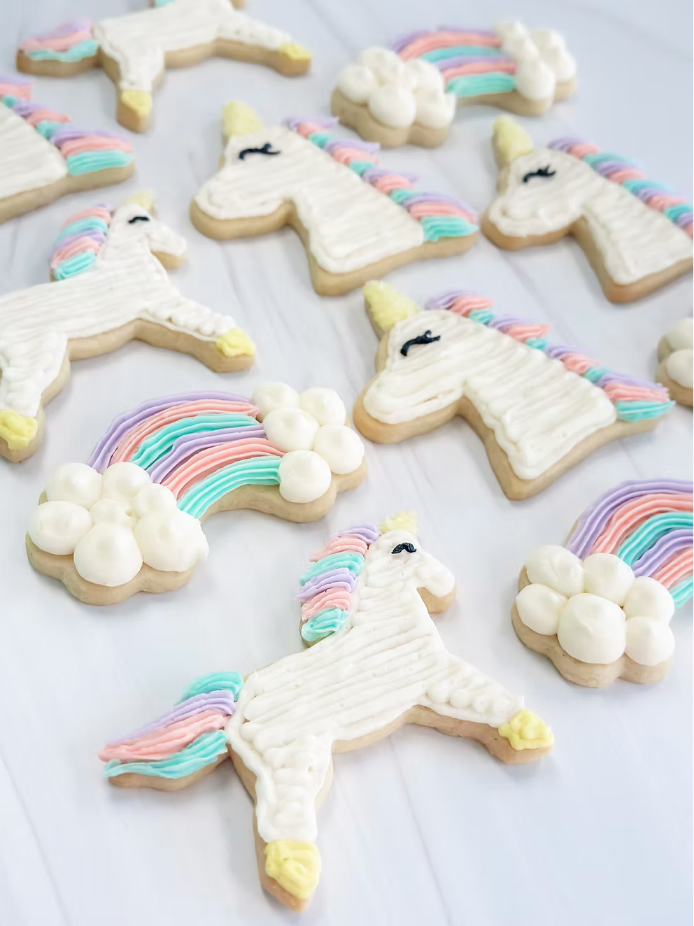 Unicorn Sugar Cookies