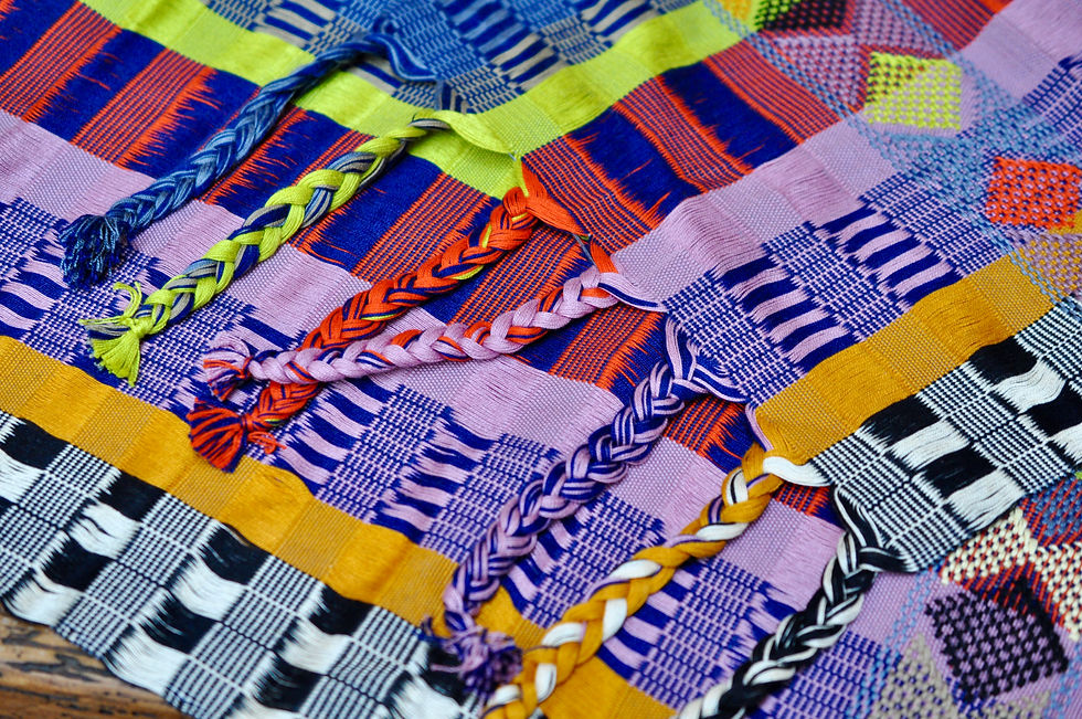 Thumbnail: Back Strap Woven Scarf from Zinacantan