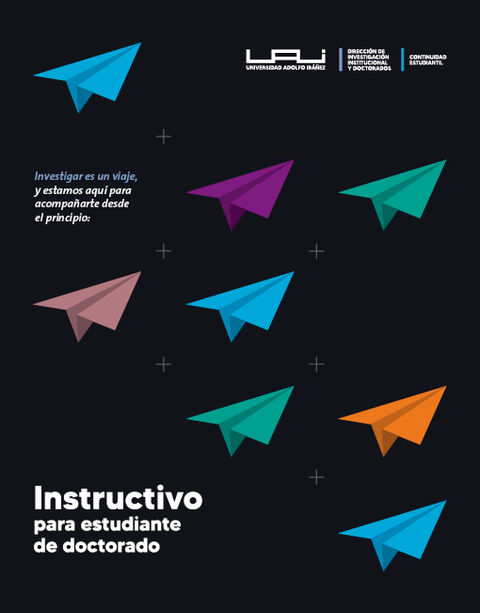 UAI, diseño editorial, diseño gráfico, infografía, Universidad Adolfo Ibáñez, doctorado