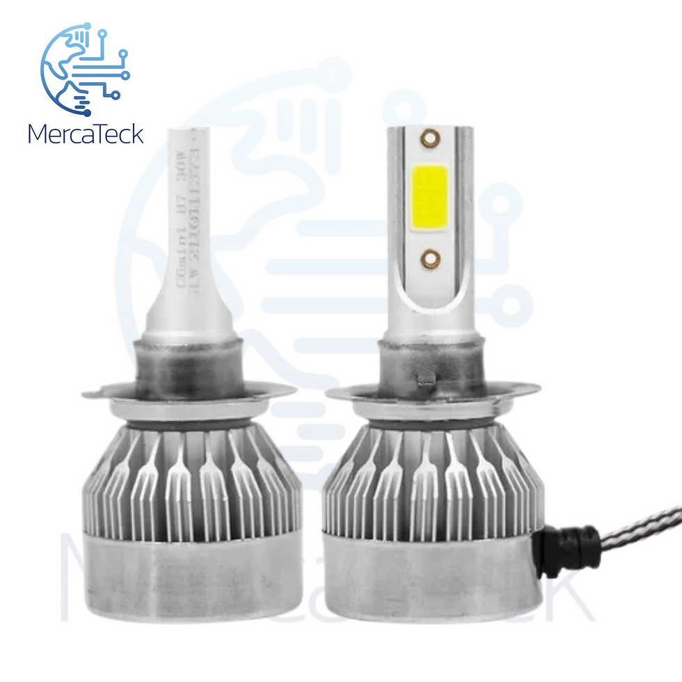 Miniatura: LUZ LED C6 H7 (PLATEADA)