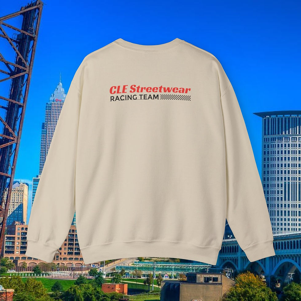 Thumbnail: CLE Streetwear Racing Team Crewneck Sweatshirt