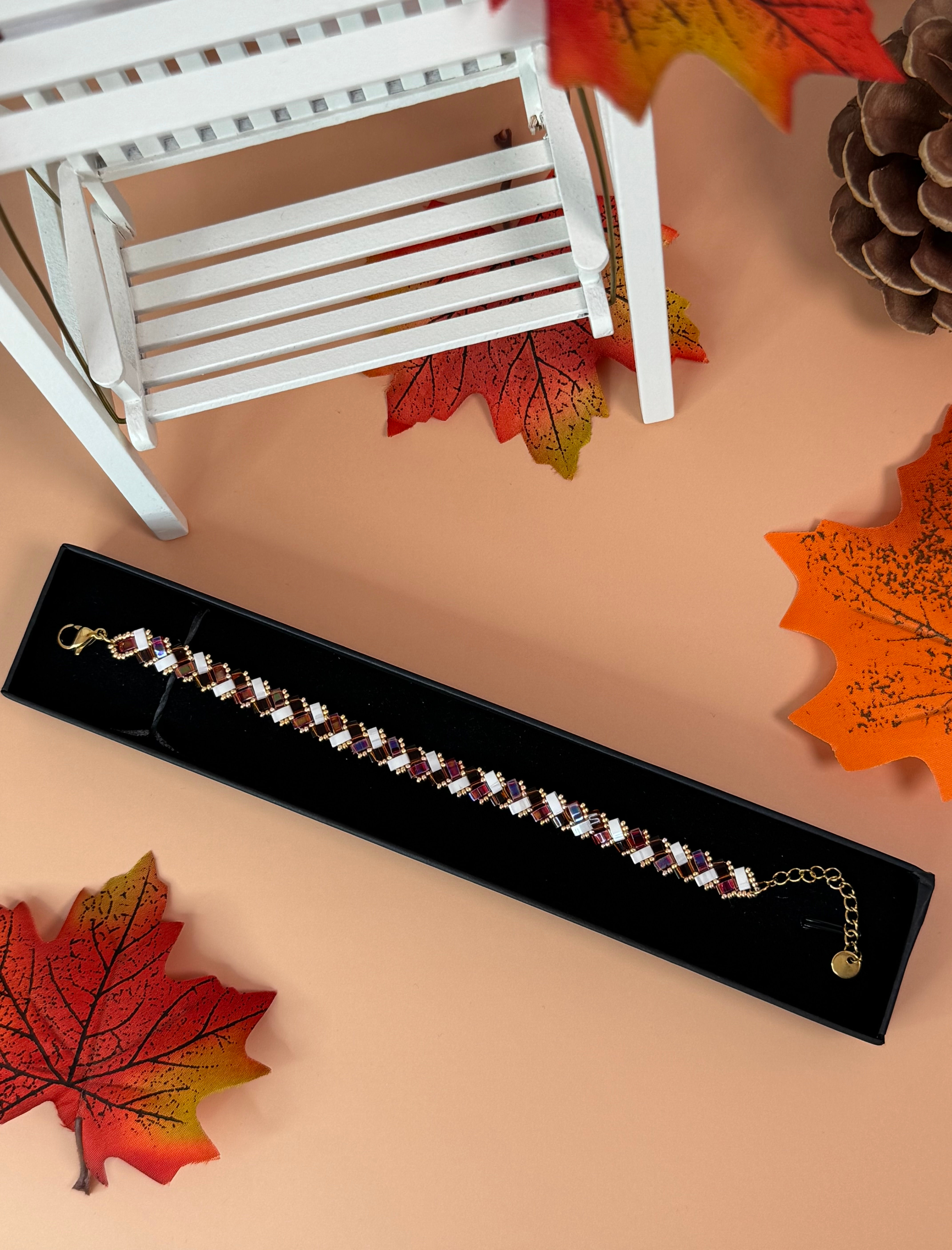Bracelet couleurs d'automne