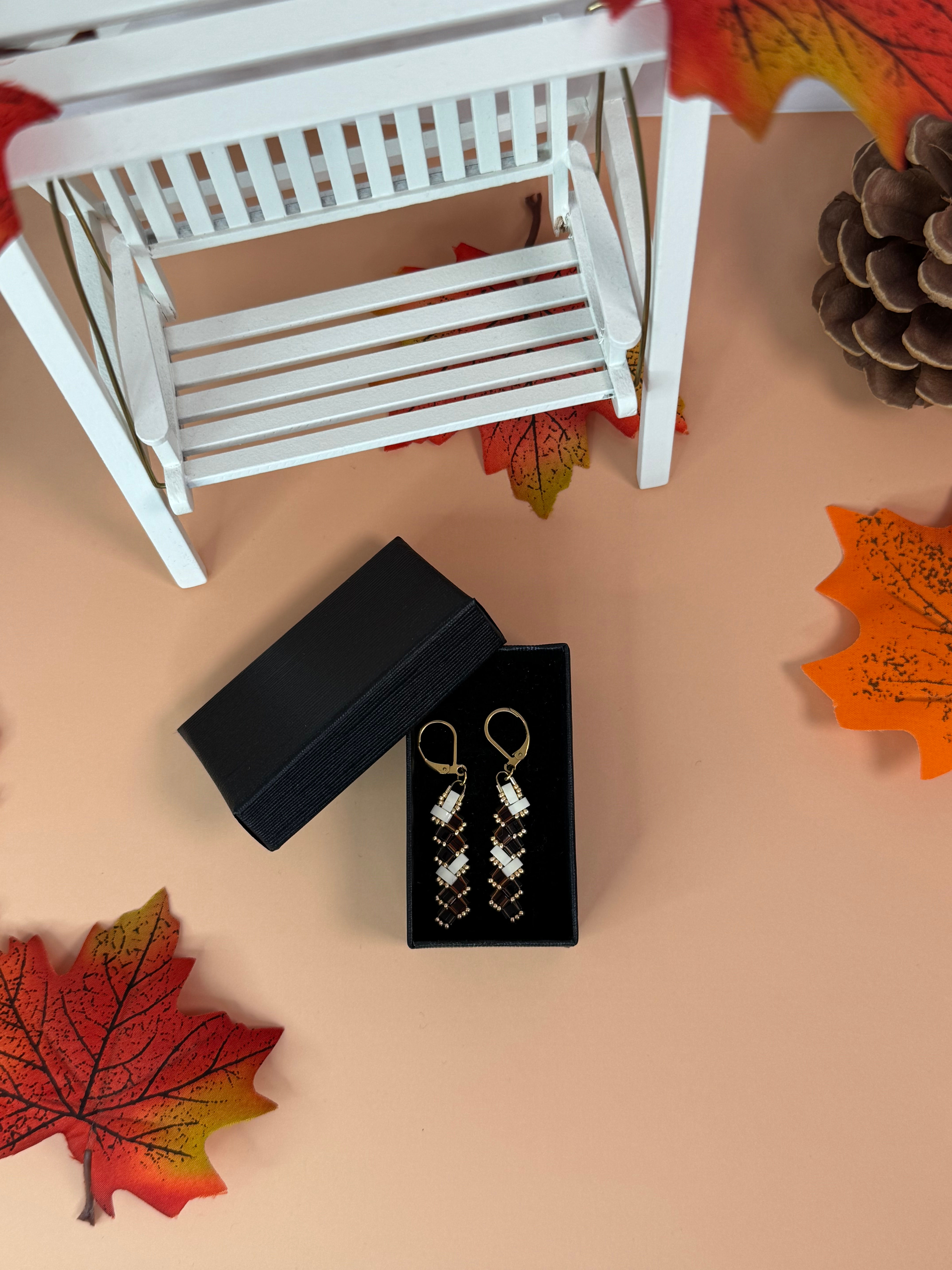 Boucles d'oreilles Léopard