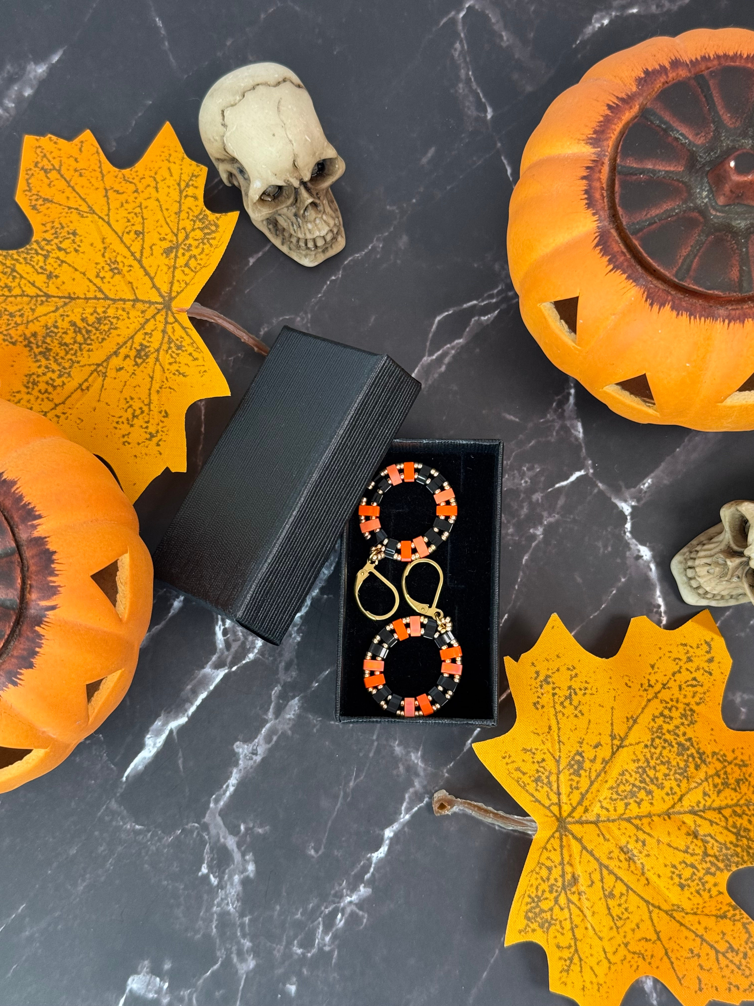 Boucles d'oreilles Halloween