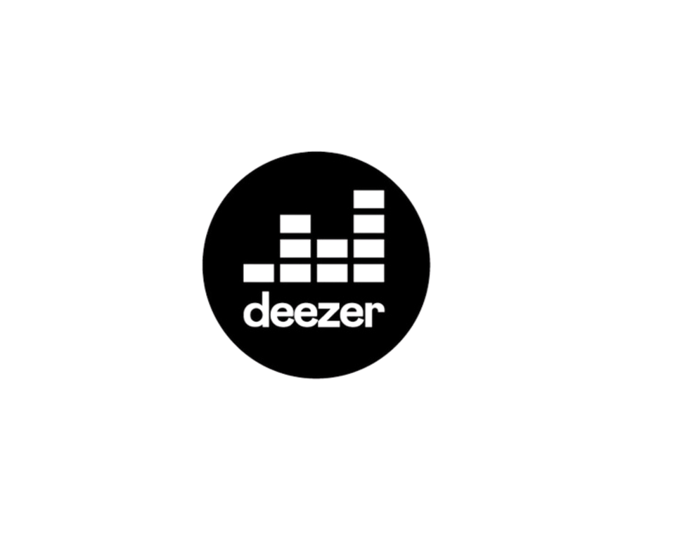Podcast Symbol Deezer, das auf den Tri Sono Podcast verlinkt.