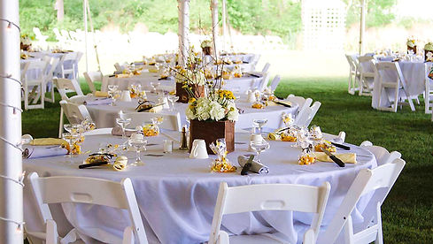 Wedding reception at our affordable wedding venue