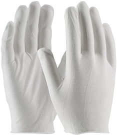 RADNOR™ Large White Light Weight Cotton Inspection Gloves 12 Pack