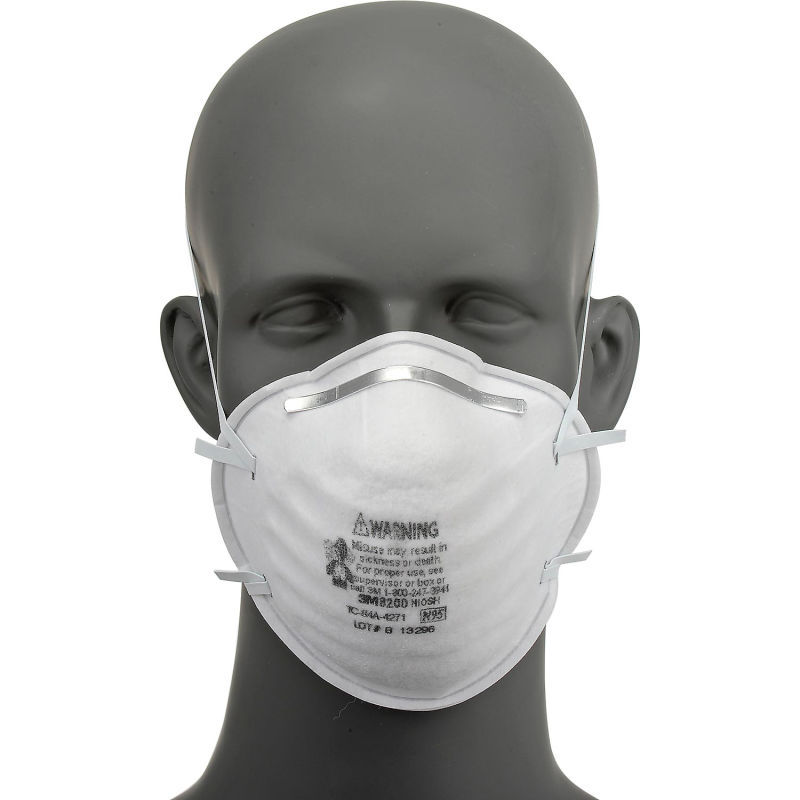 3M N95 8200 Series Disposable Respirator Masks