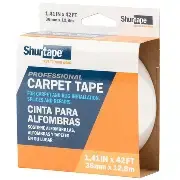 ShurTape Indoor / Outdoor Carpet Tape 1.41-in x 42-ft, White