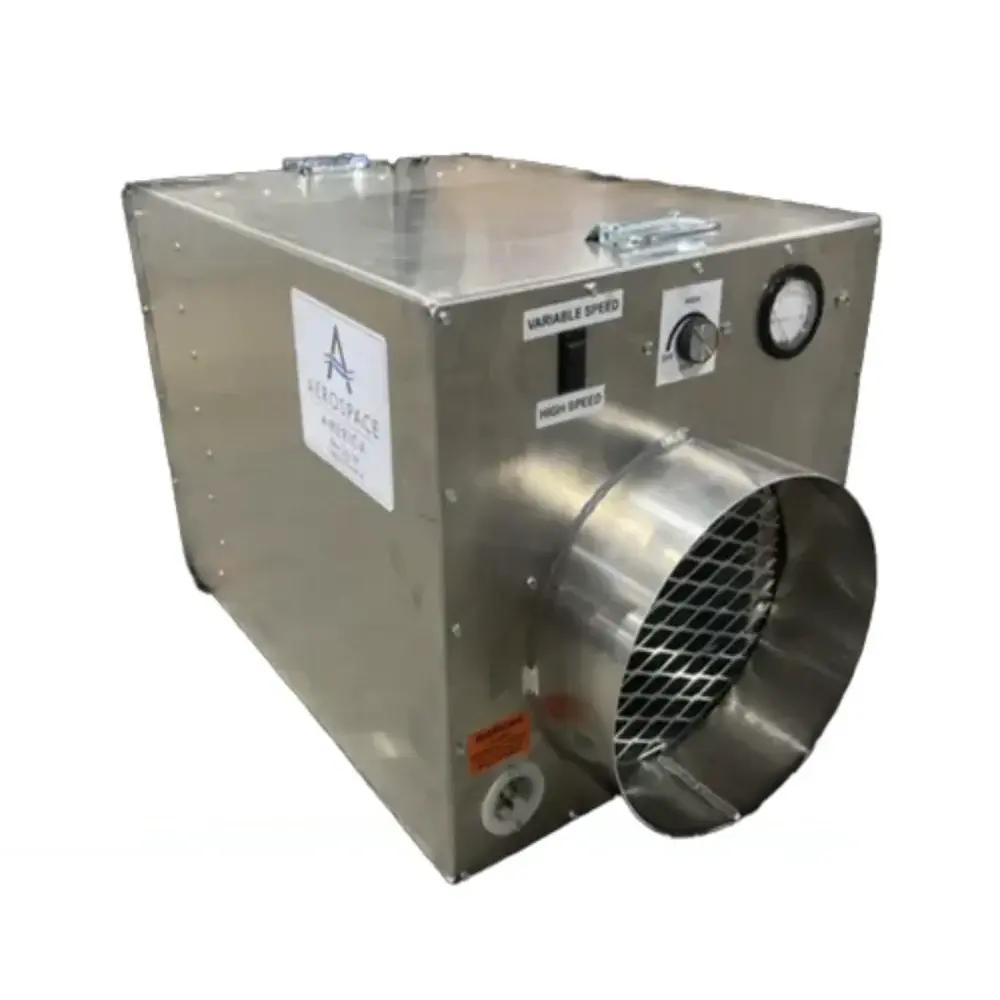 Aerospace America Aero1000V Variable Speed HEPA Air Scrubber – 1000 CFM