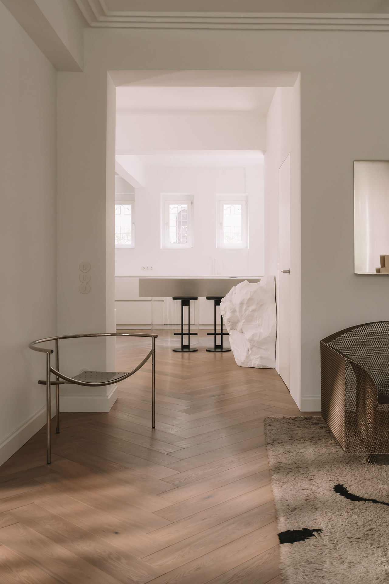 Minimalist interior, Vaust Studio Berlin.