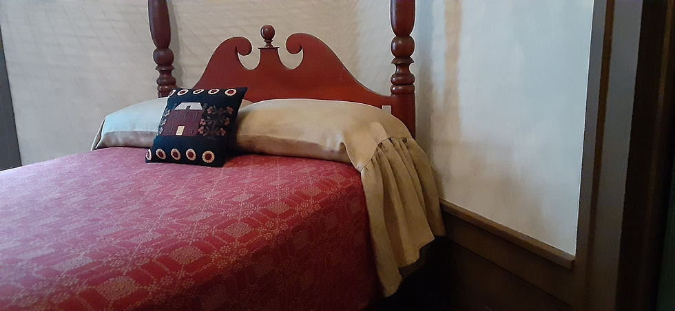 Thumbnail: Ruffled Homespun Pillow Cases