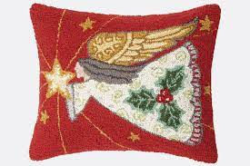Christmas Hooked Pillow