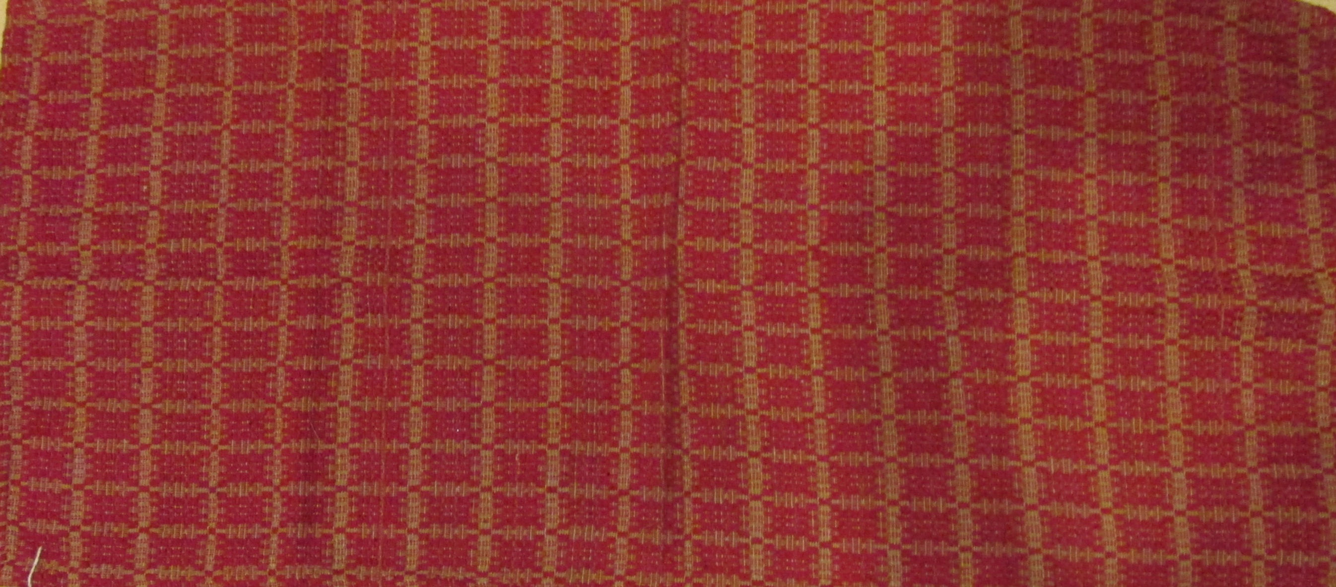 Red/Tan Table Runner