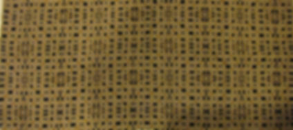 Black/Tan Table Runner