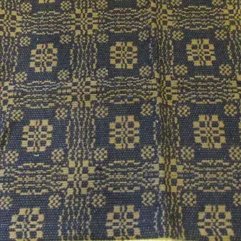 Black/Mustard Bed Cover
